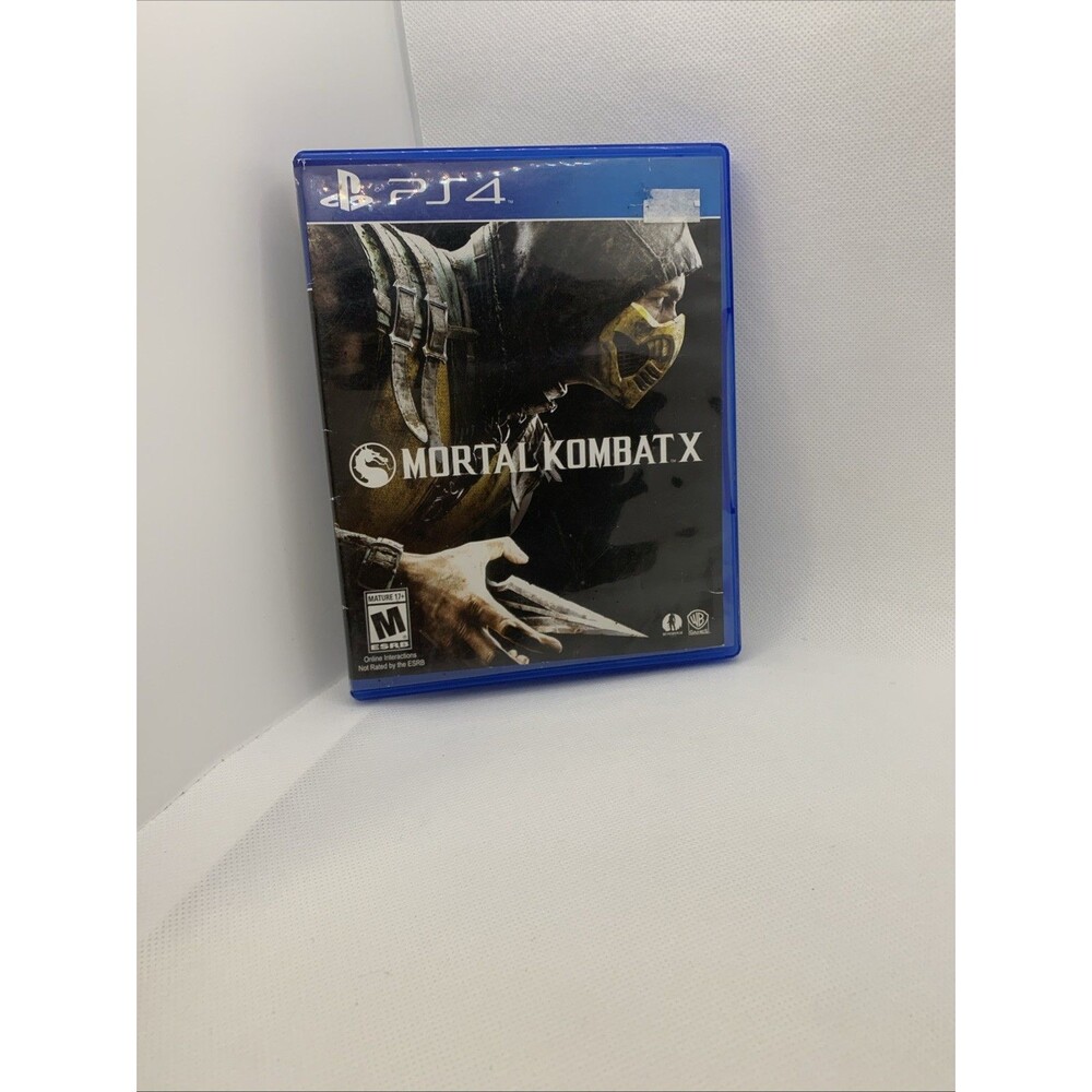 Mortal Kombat X (Sony PlayStation 4, 2015) Complete W/ Manual